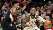 Trail Blazers vencem os Bucks na NBA - Getty Images