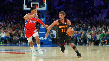 Hawks vencem 76ers na NBA - Getty Images