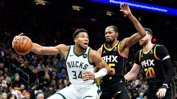 Bucks perdem para os Suns na NBA - Getty Images