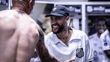 Neymar vai acompanhar Santos x Corinthians na Vila Belmiro - Raul Baretta / Santos