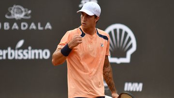 Felipe Meligeni, primeiro tenista brasileiro a furar o quali - Fotojump/ Rio Open 2024