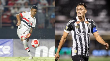 São Paulo e Santos se enfrentam no Paulistão 2024 - Rubens Chiri/Paulo Pinto/São Paulo/Raul Baretta/Santos