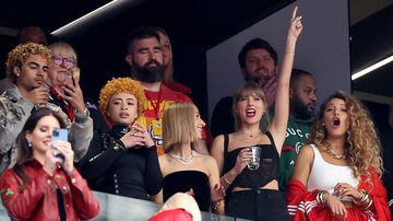 49ers x Chiefs: Taylor Swift vai ao Super Bowl acompanhada de rapper e atriz - Getty Images