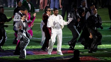 Brilho, patins e convidados: Usher abala em Show do Intervalo - Getty Images