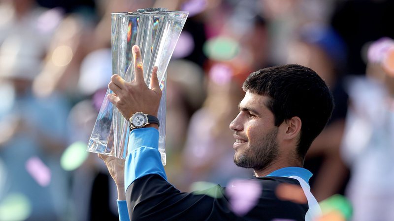 Alcaraz é campeão de Indian Wells 2024 - Getty Images