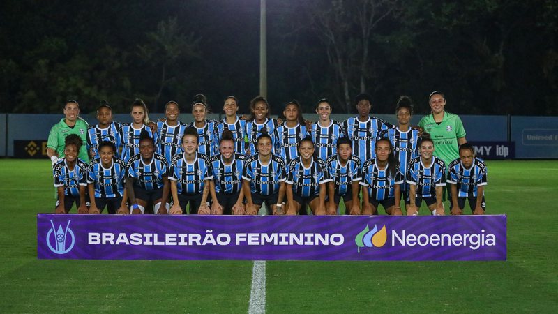 Elenco do Grêmio no Brasileirão Feminino - Morgana Schuh/Grêmio FBPA/Flickr