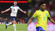 Inglaterra e Brasil em amistoso - Getty Images