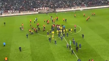 Trabzonspor x Fenerbahçe - Reprodução / Twitter