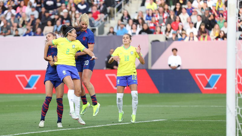 Estados Unidos derrotam Brasil e conquistam Copa Ouro Feminina - Getty Images
