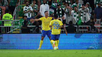 Cristiano Ronaldo decide, e Al Nassr vence clássico contra Al Ahli - Getty Images