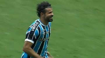 Com gol de Diego Costa, Grêmio goleia Guarany de Bagé no Gauchão - Reprodução