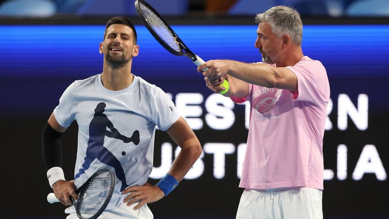 Novak Djokovic e Goran Ivanisevic - Getty Images