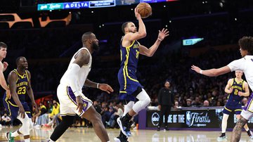 Warriors vencem Lakers - Getty Images
