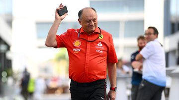 Frederic Vasseur, chefe de equipe da Ferrari na F1 - Getty Images