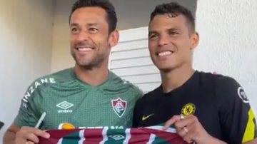 Fred revela contato frequente entre presidente e Thiago Silva - Reprodução