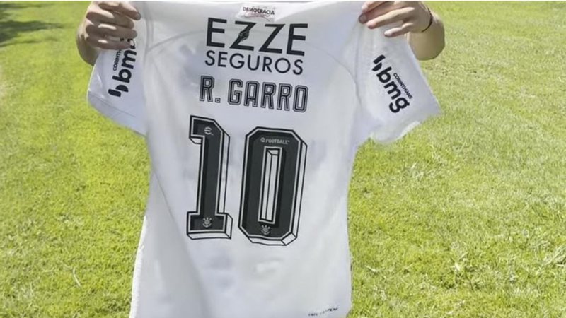 Corinthians oficializa Rodrigo Garro como novo camisa 10 - Reprodução/ Corinthians TV
