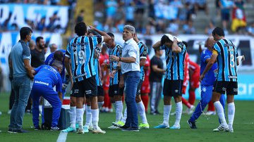 Elenco do Grêmio com o técnico Renato Gaúcho - Lucas Uebel/Grêmio/Flickr
