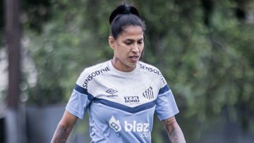 De volta ao Santos, Jana projeta reestreia: “Expectativa muito grande” - Guilherme Greghi/Santos FC