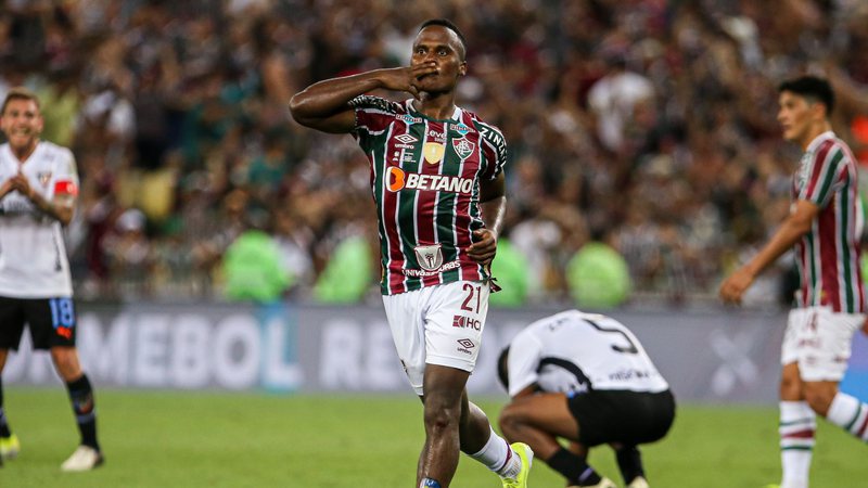Jhon Arias, do Fluminense - MARCELO GONÇALVES /FLUMINENSE FC