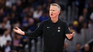 Steve Kerr explica minutagem de Curry na partida contra os Timberwolves - Getty Images
