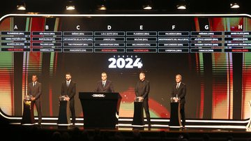 Sorteio da Libertadores 2024 - Getty Images