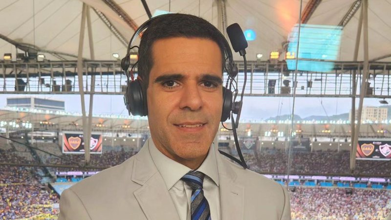 Paulo Andrade, narrador esportivo - Reprodução/Instagram