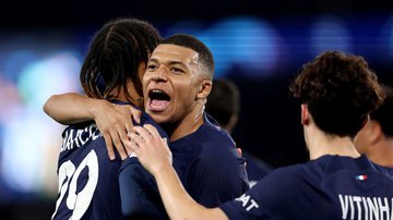 Mbappé e Beraldo, PSG bate Nice e vai à semi da Copa da França - Getty Images