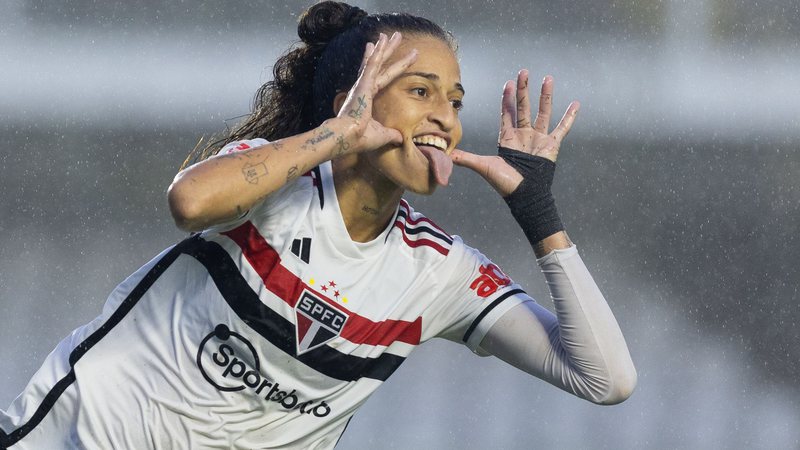 São Paulo goleia Avaí Kindermann e vence primeira no Brasileirão Feminino - Rebeca Reis / Agência Paulistão