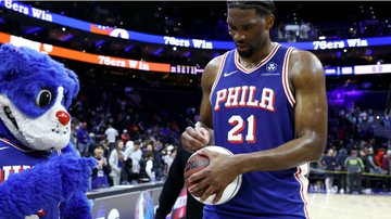 NBA: 76ers são multados por escalação irregular de Joel Embiid - Getty Images