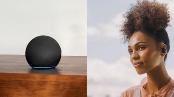 Vem conferir um dos assuntos que a Alexa mais domina, e adquira o seu dispositivo integrado com a assistente de voz da Amazon! - Reprodução/Amazon