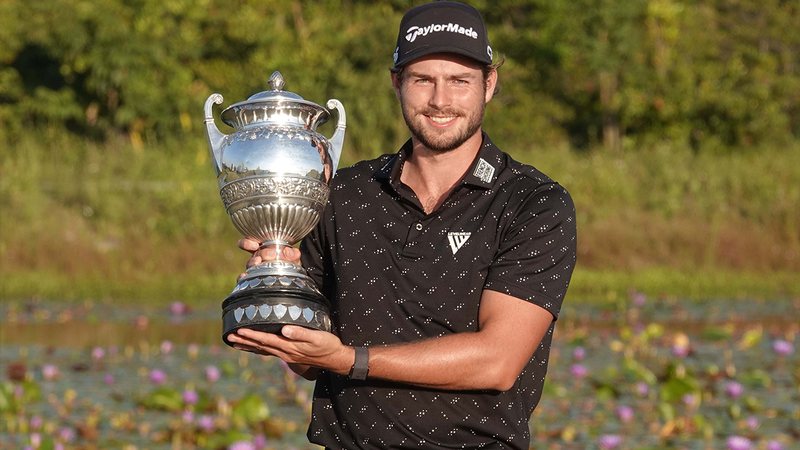 The Canadian wins the 69th ECP Brazil Open Golf from start to finish