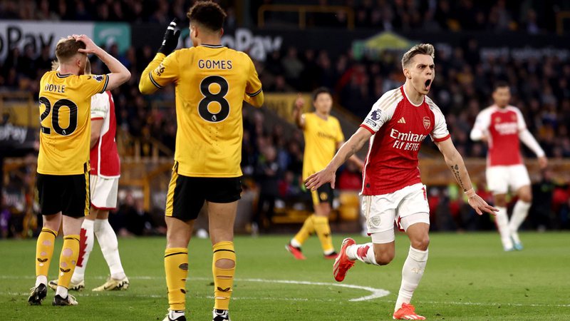 Arsenal vence Wolves na Premier League - Getty Images
