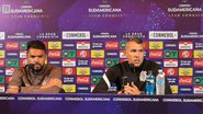 Bruno Lazaroni (à direita), auxiliar técnico do Corinthians - Reprodução/Youtube