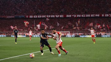 Vini marca duas vezes, e Real Madrid arranca empate contra o Bayern - Getty Images