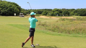 Breno Domingos é uma grande promessa do golfe brasileiro - Divulgação