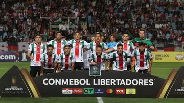 Palestino na Libertadores - Reprodução/Twitter/Palestino