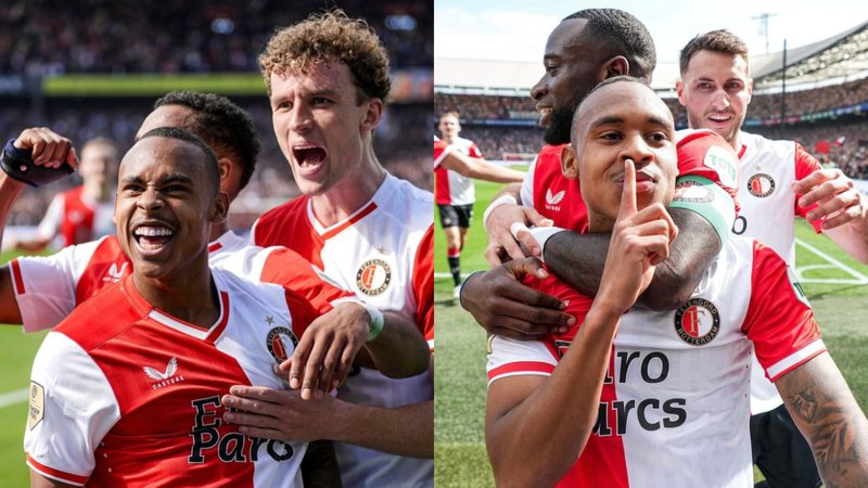 Ajax contra o Feyenoord - Reprodução / Instagram