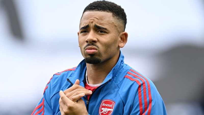 Gabriel Jesus lamenta problemas físicos pelo Arsenal - Getty Images