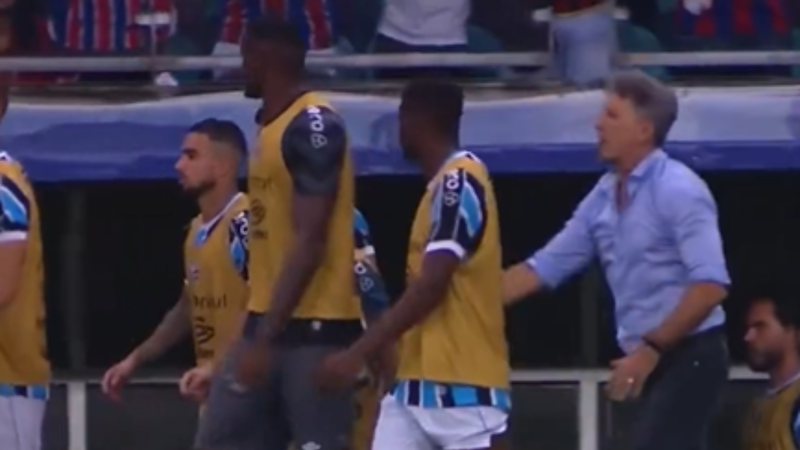 Grêmio x Bahia - Reprodução / Twitter