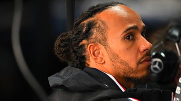 Hamilton deixa coletiva após pergunta sobre Ferrari - Getty Images