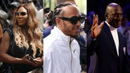 Serena Williams, Lewis Hamilton e Michael Jordan - Getty Images