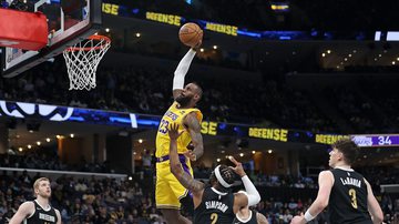 Lakers vencem os Grizzlies na NBA - Getty Images