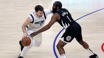 Mavericks vencem Clippers nos playoffs da NBA - Getty Images