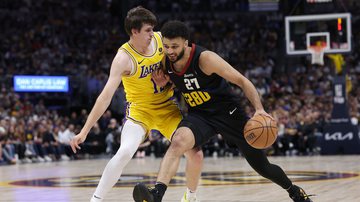 Nuggets batem Lakers nos playoffs da NBA - Getty Images
