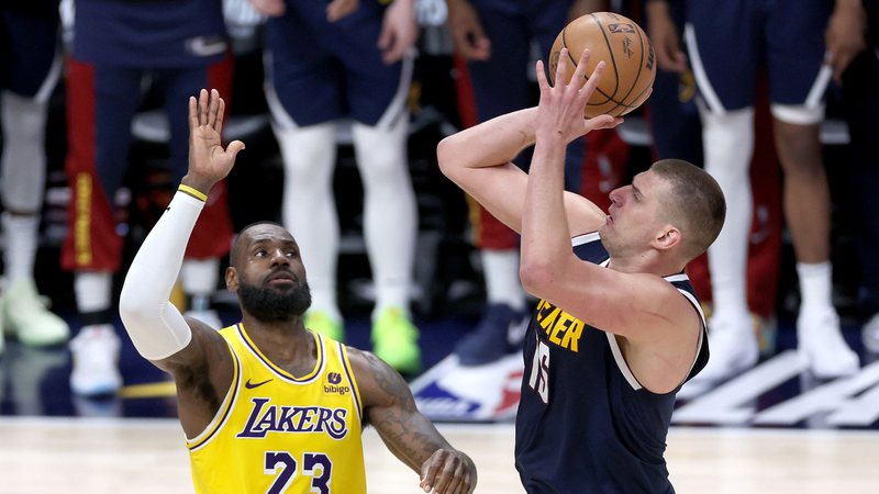 Nuggets derrotam Lakers nos playoffs - Getty Images