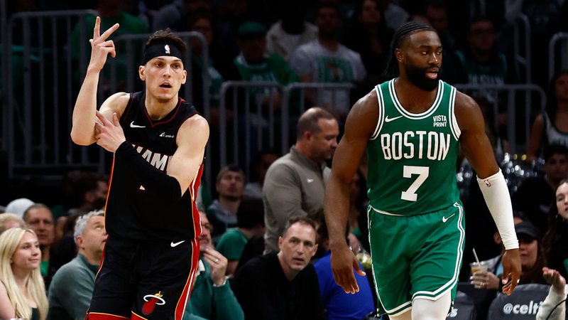Miami Heat bate o Boston Celtics fora de casa - Getty Images