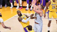 Denver Nuggets contra o Los Angeles Lakers - Getty Images