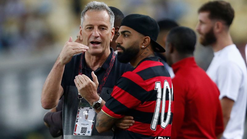 Presidente do Flamengo comenta renovação de Gabigol - Getty Images