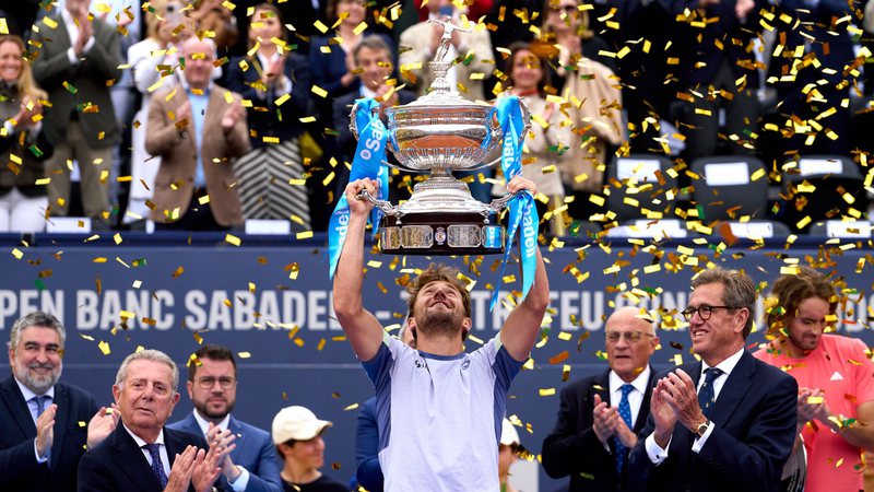 Casper Ruud, campeão do ATP de Barcelona - Getty Images