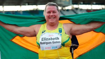 Beth Gomes conquistou o tricampeonato mundial - Divulgação/Comitê Paralímpico Brasileiro